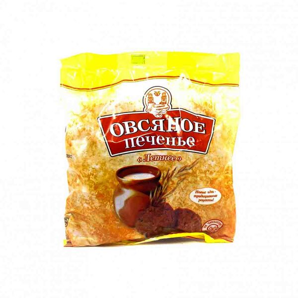 Печенье овсяное Летнее 2с ПП вес 300г Хлебозавод №6 Республика Беларусь