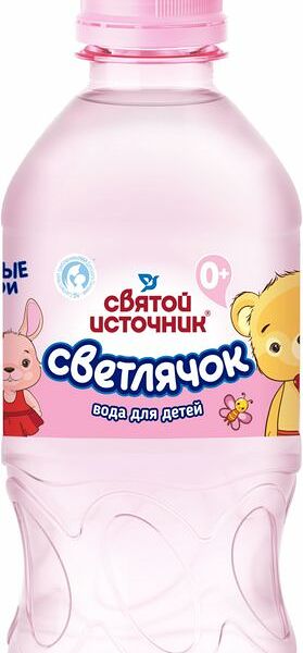 Детская питьевая вода Святой Источник Светлячок негазированная 0+ 330 мл