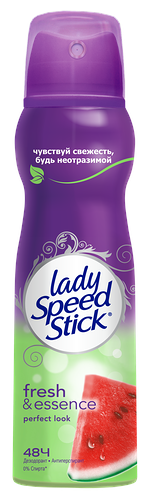 Антиперспирант Lady Speed Stick Fresh&Essence Perfect Look Арбуз спрей женский