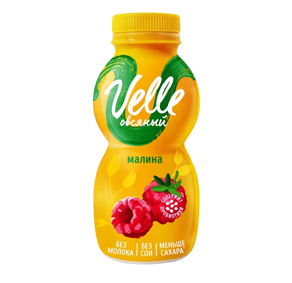

Продукт овсяный питьевой Velle Малина, 250мл