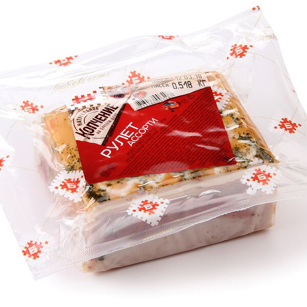 Продукт из м/пт РУЛЕТ АССОРТИ к/в вак.уп. порц. нар. ПУП 