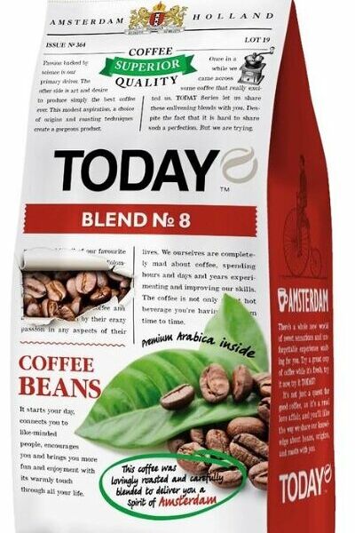 Кофе в зернах TODAY Blend 8