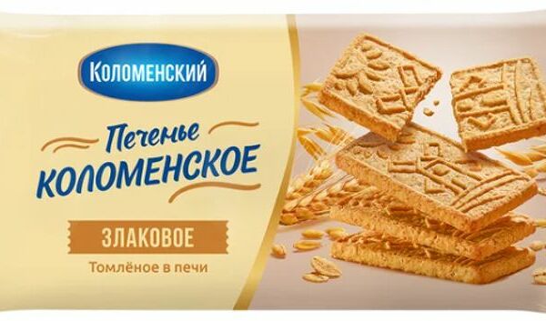 Печенье Коломенское злаковое 120г
