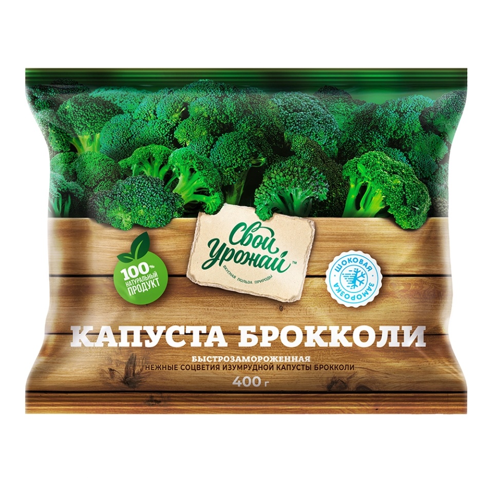 

Капуста брокколи Свой Урожай 400 г, Россия