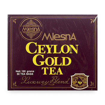 Чай черный Mlesna Ceylon Gold, 50 пак*2г Шри-Ланка