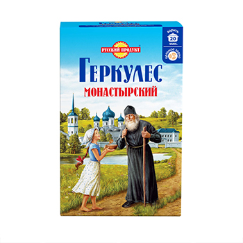 

Хлопья Русский продукт Геркулес Монастырский овсяные 500 г