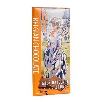 Шоколад молочный Beyond Time с дробленым фундуком, Бельгия