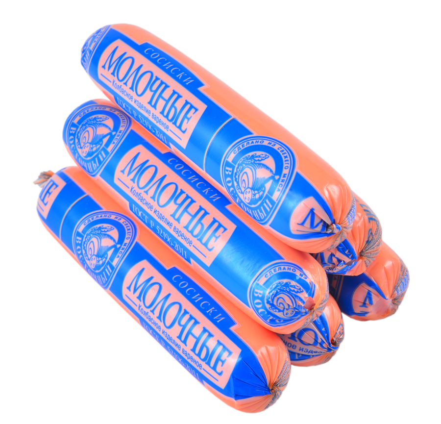 

Сосиски Восточный Молочные вес