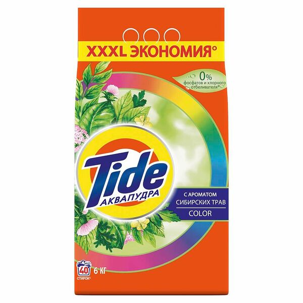 Стиральный порошок Tide Color Сибирские травы