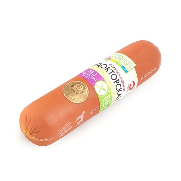 Колбаса вареная Докторская ТМ Мясной дом Бородина