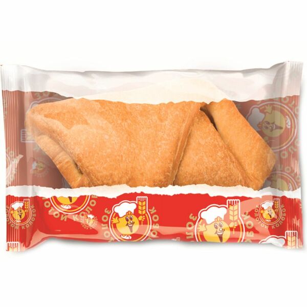 Слойка ЗОЛОТОЙ КОЛОБОК с абрикосовым конфитюром