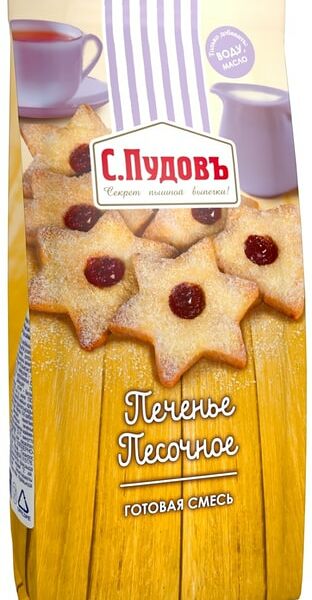 Готовая смесь С.Пудовъ для песочного печенья 400г