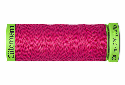 744581 Нить Extra Fine 150 для особо деликатных тканей, 200м, 100% п/э Gutermann(382 мальва)