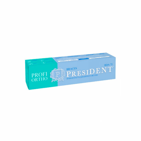 Зубная паста President Profi Ortho Braces 50 мл