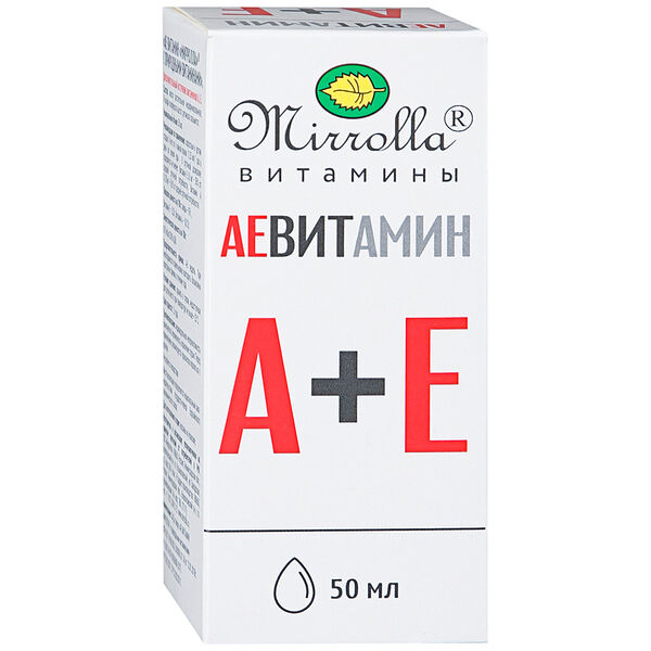 Витамин А + Е раствор 50мл