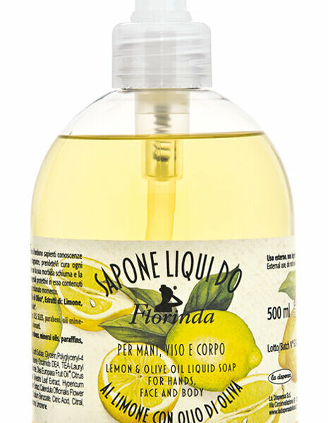 FLORINDA Limone Мыло для тела жидкое Лимон, 500 мл