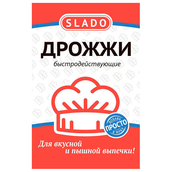 Дрожжи Slado 11г быстродействующие