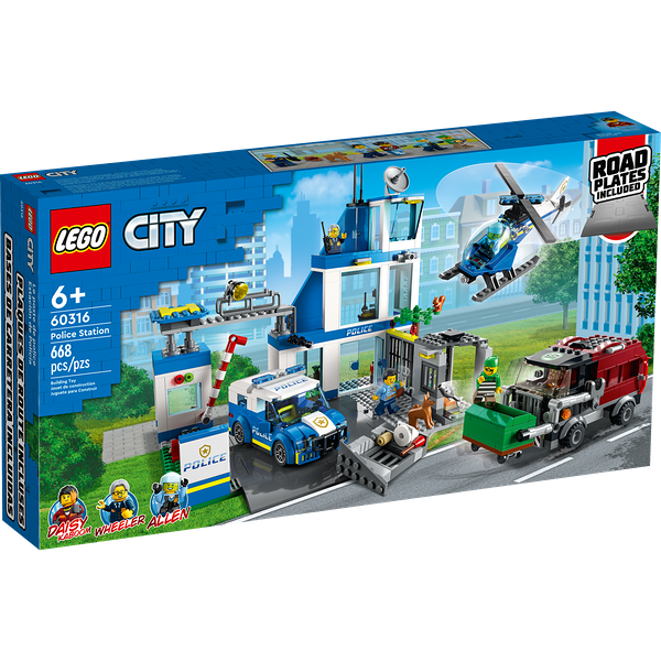 LEGO City Полицейский участок 60316