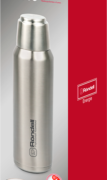 Термос RONDELL Energie с магнитной крышкой 0.6л, Арт. RDS-1068