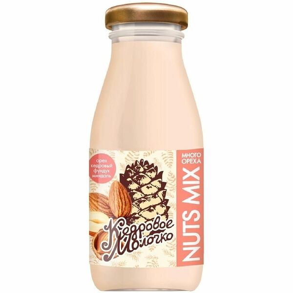 Напиток растительный кедровый с фундуком и миндалем