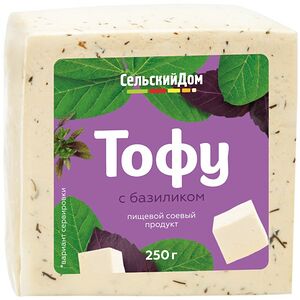 Тофу Сельский дом с базиликом 250г