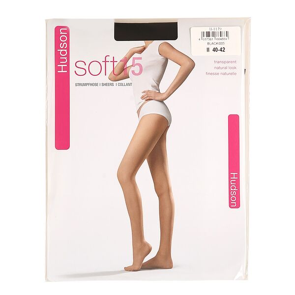 Колготки Kunert Soft черные 15 den размер 2