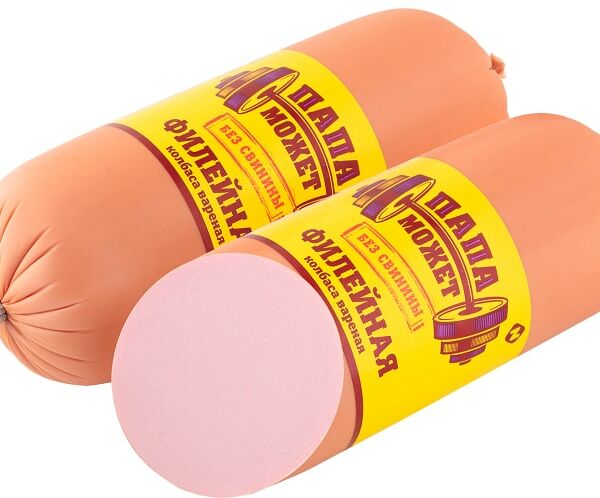 Колбаса Папа может Филейная вареная 500г