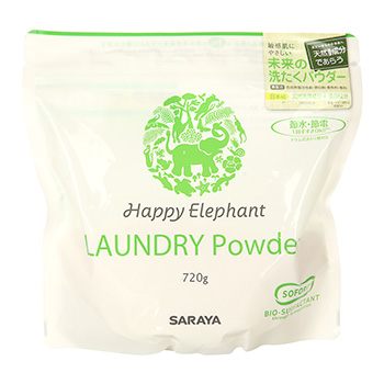 

Стиральный порошок Happy Elephant натуральный Saraya Co Ltd 720г Япония