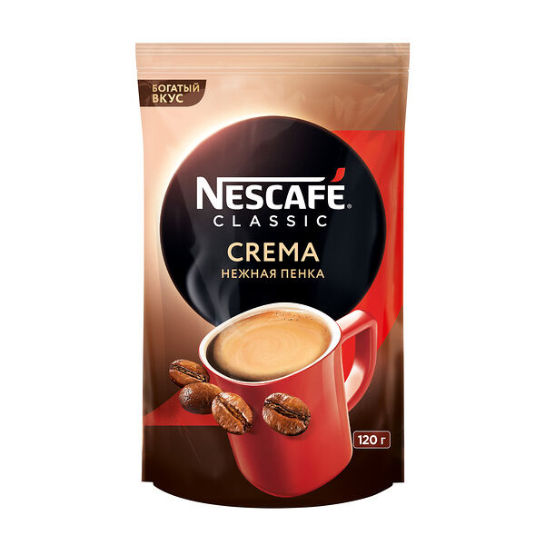 Кофе Nescafe Classic Crema растворимый