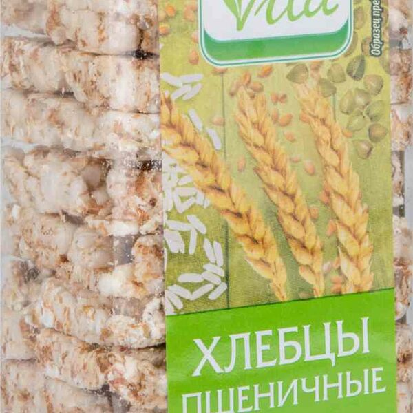 Хлебцы пшеничные Глобус Вита с зеленой гречкой