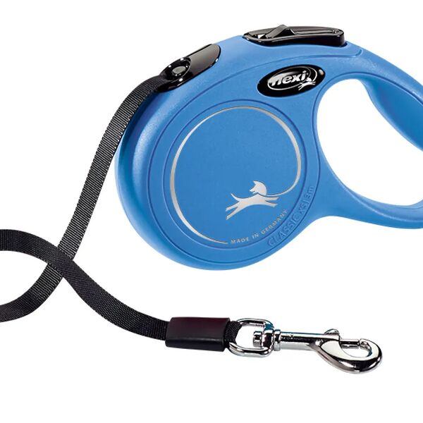 Flexi рулетка Vario для собак до 12 кг (3 м лента) XS, Синий