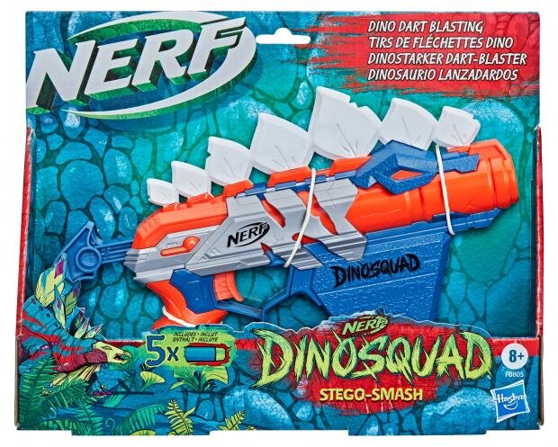

Игрушечное оружие бластер - дино стегосмеш со стрелами ТМ Nerf (Нерф)