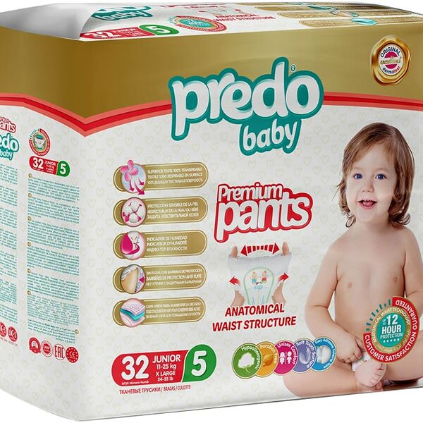Подгузники-трусики Predo Baby №5 11-25кг 32шт