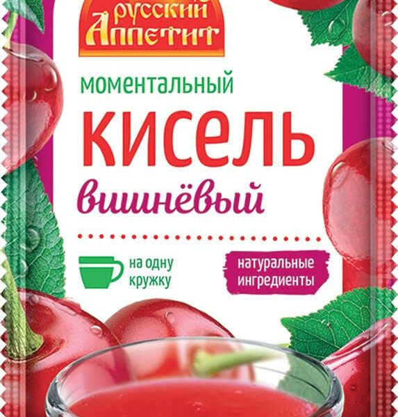 Кисель русский аппетит 30 г вишневый