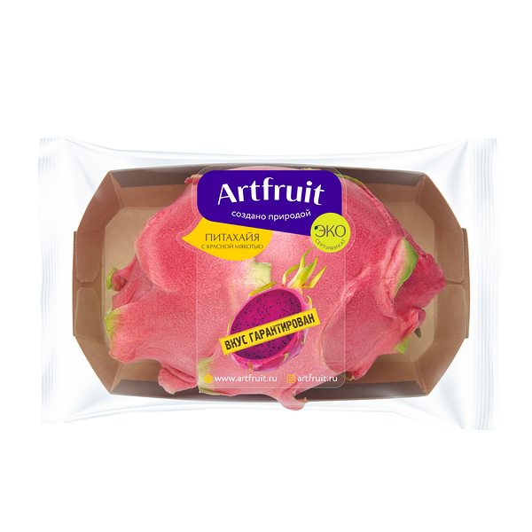 Питахайя Artfruit с красной мякотью, 1 шт