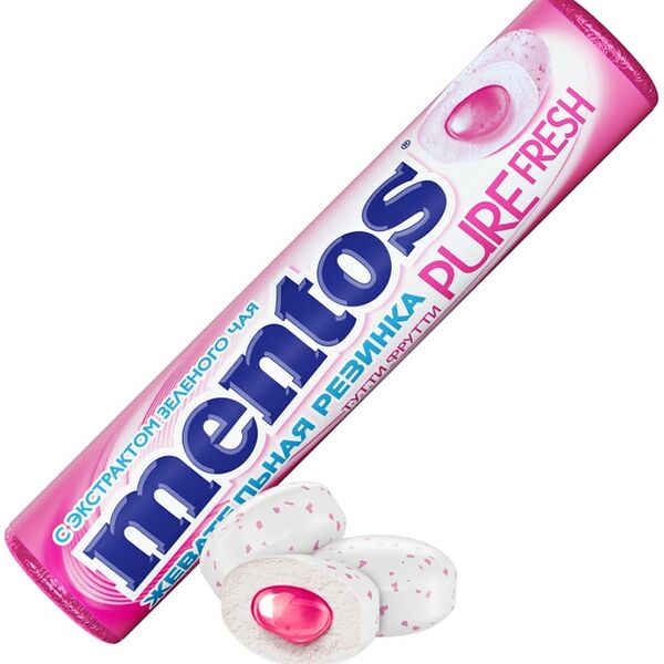 Жевательная резинка Mentos Pure Fresh Тутти Фрутти 15.5г