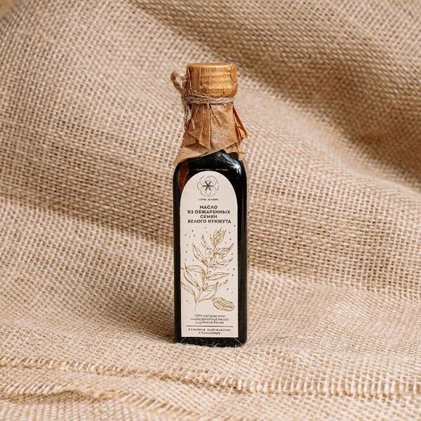 Масло из обжаренных семян белого кунжута