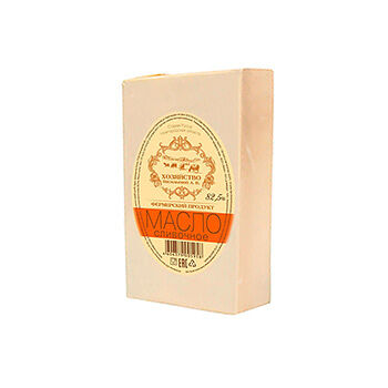 Масло сливочное Хозяйство Васильевой А. В. Фермерский продукт, 82.5%