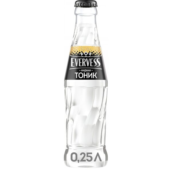 Газированный напиток Индиан Тоник Эвервесс/Evervess 0.25л, стекло