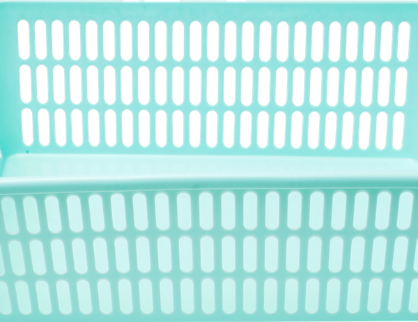 Корзина Полимербыт 300x195x95 мм, цвет в ассортименте