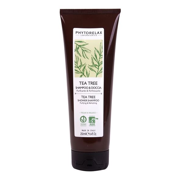 Гель-шампунь для душа чайное дерево, Phytorelax, 250 мл, Италия