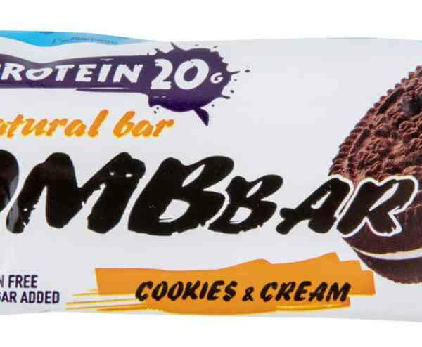 Батончик неглазированный BombBar Печенье-крем