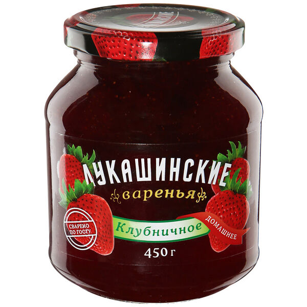 Варенье Лукашинские из клубники