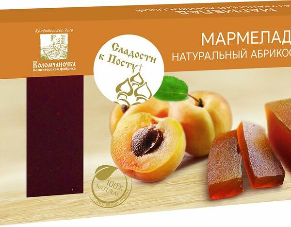 Мармелад Коломчаночка Натуральный абрикос