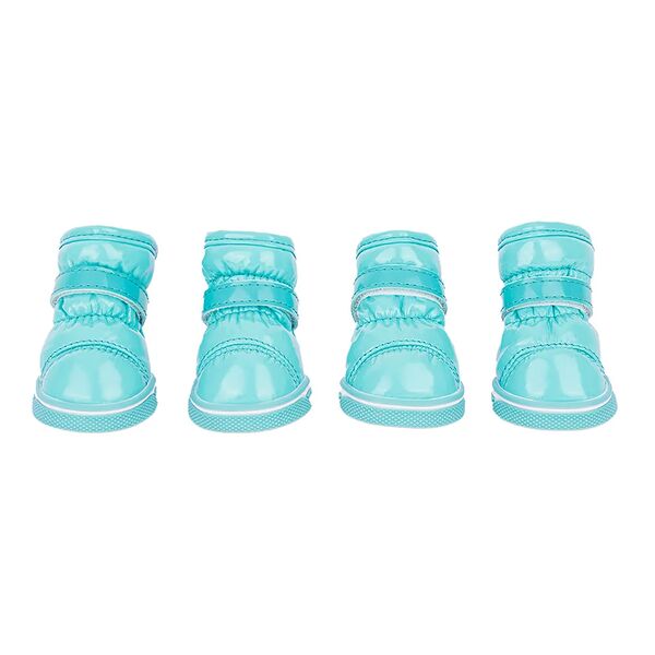 Ботинки-дутики для собак L зеленый (унисекс)