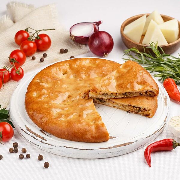 Пирог Осетинский с курицей и помидорами 270 г