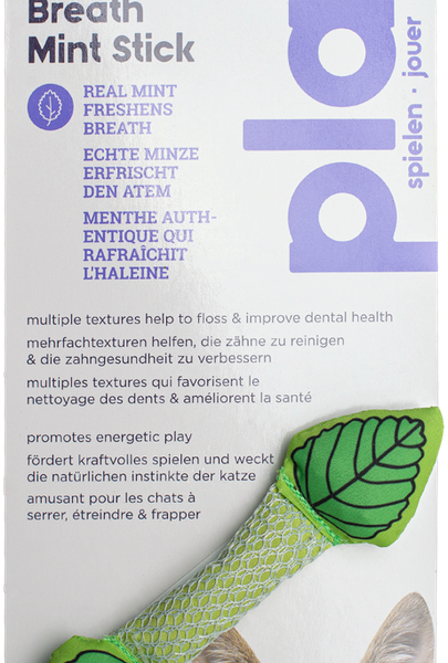 Игрушка для кошек Petstages Dental Мятный листик, 11 см