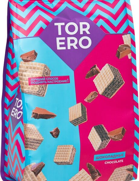 Мини-вафли Torero Нежные Шоколадные 125г