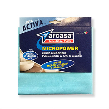 Салфетка из микрофибры Activa Micropower универсальная для всех поверхностей, Arcasa, 30х36 см, 1 шт., Италия