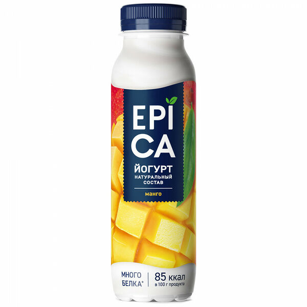Йогурт питьевой Epica Манго 2,5%